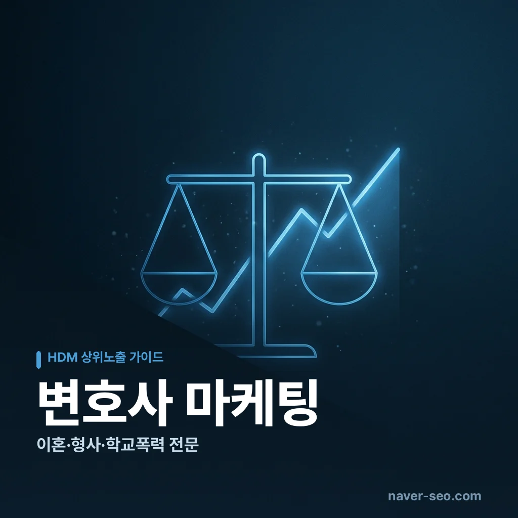 변호사 마케팅 — 에이치디엠