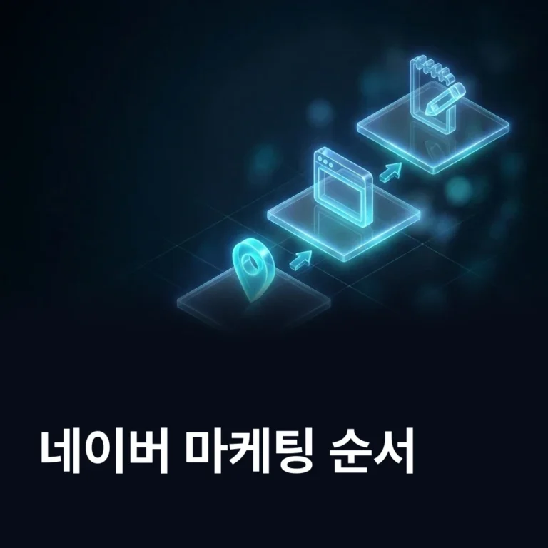 소상공인 네이버 마케팅 순서 — 플레이스·홈페이지·블로그 어디부터 — 에이치디엠
