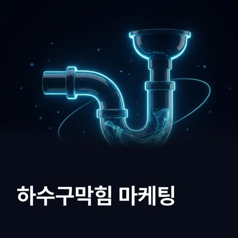 하수구막힘 마케팅 업체 — 에이치디엠