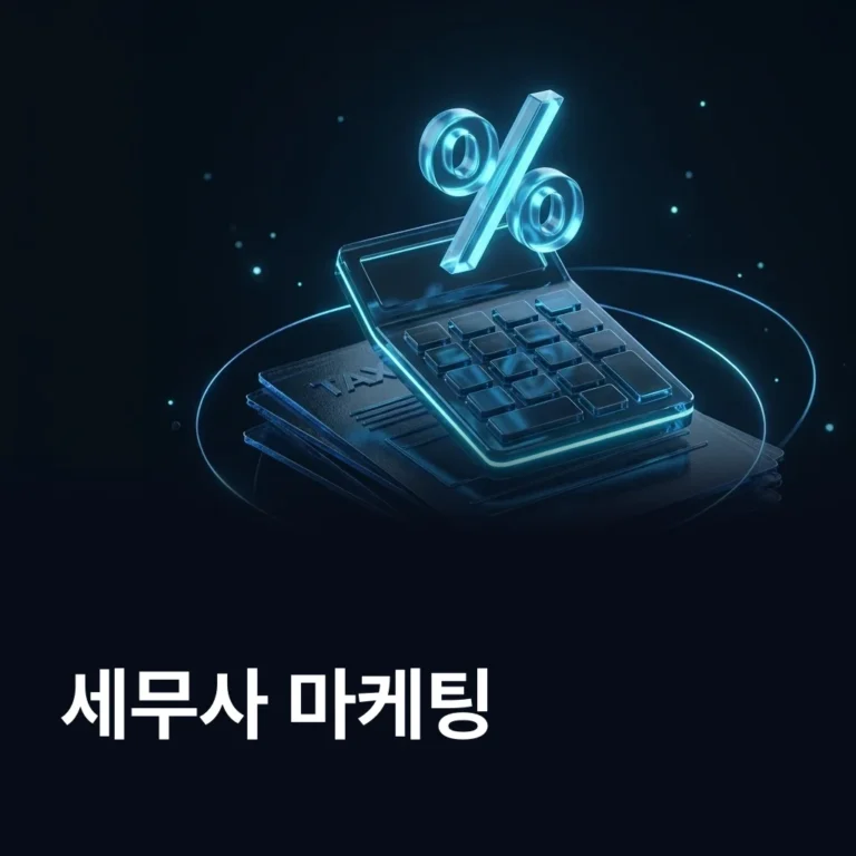 세무사 마케팅 업체 — 에이치디엠
