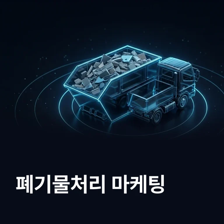 폐기물처리 마케팅 업체 — 에이치디엠