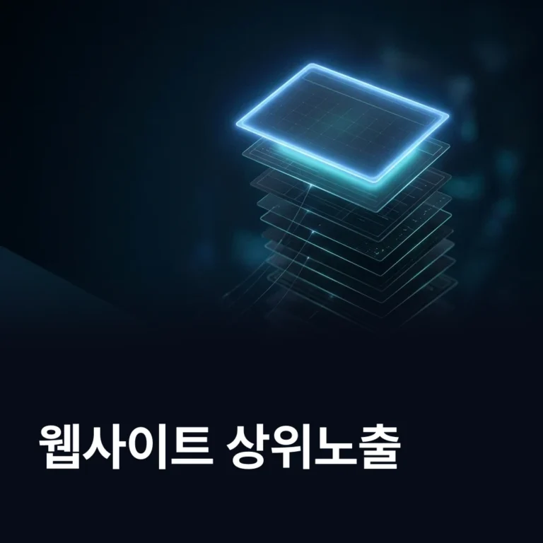 웹사이트 상위노출 업체 — 에이치디엠