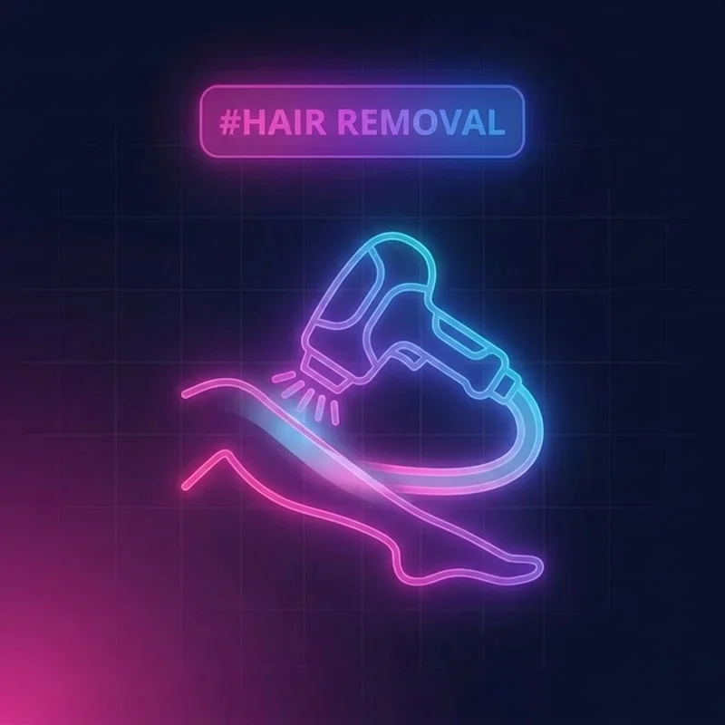 피부과 마케팅 — 레이저 제모 안내 페이지