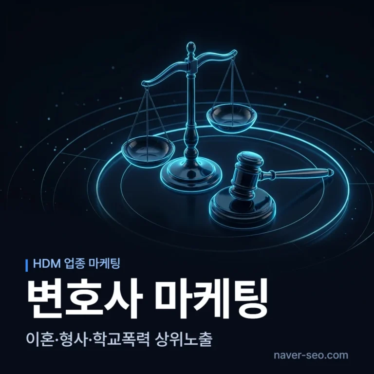 변호사 마케팅 업체 — 에이치디엠