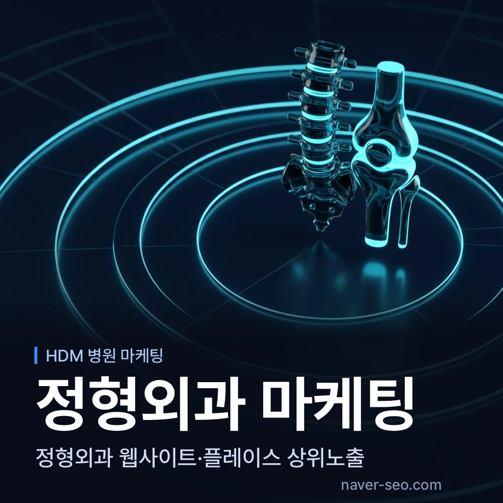 정형외과 마케팅 업체 — 에이치디엠