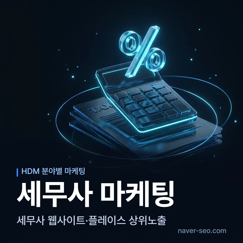 세무사 마케팅 업체 — 에이치디엠